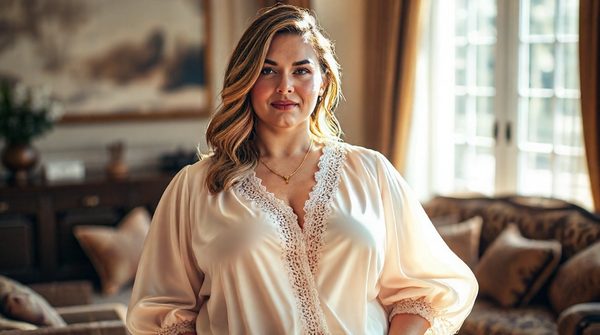 Stylish plus size designer blouses perfect for any event